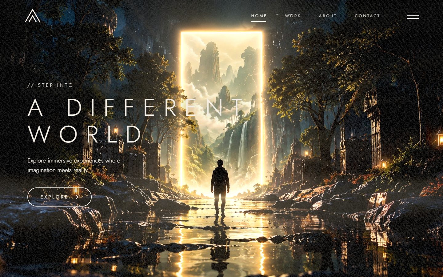 A Different World homepage